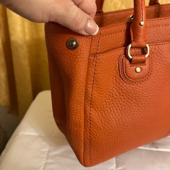 Cole Haan Convertible Leather Satchel GUC - Picture 14 of 16